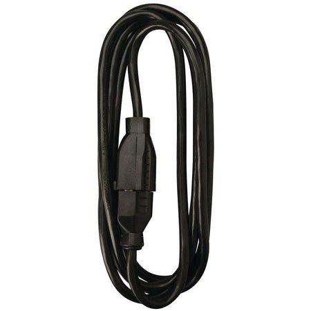 WOODS 0 Extension Cord, 16 AWG Cable, 8 ft L, 13 A, 125 V, Black 260